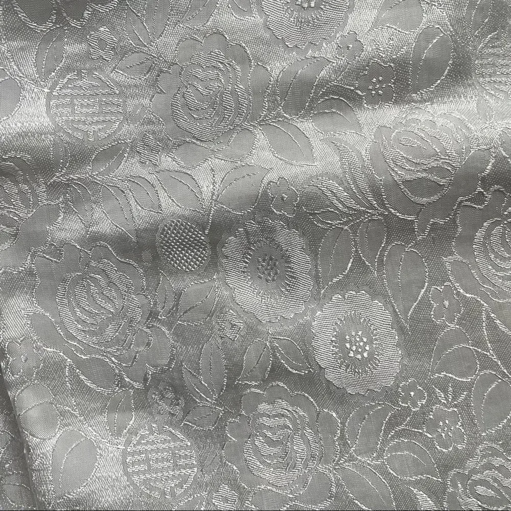 Asian 2 Piece Silky White Pyjama Set - Picture 14 of 16